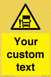 Custom warning blindspot